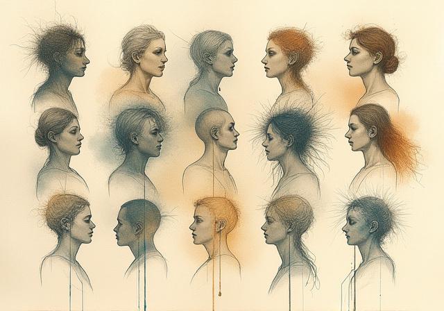 Muted watercolor representation of psychological zodiac archetypes